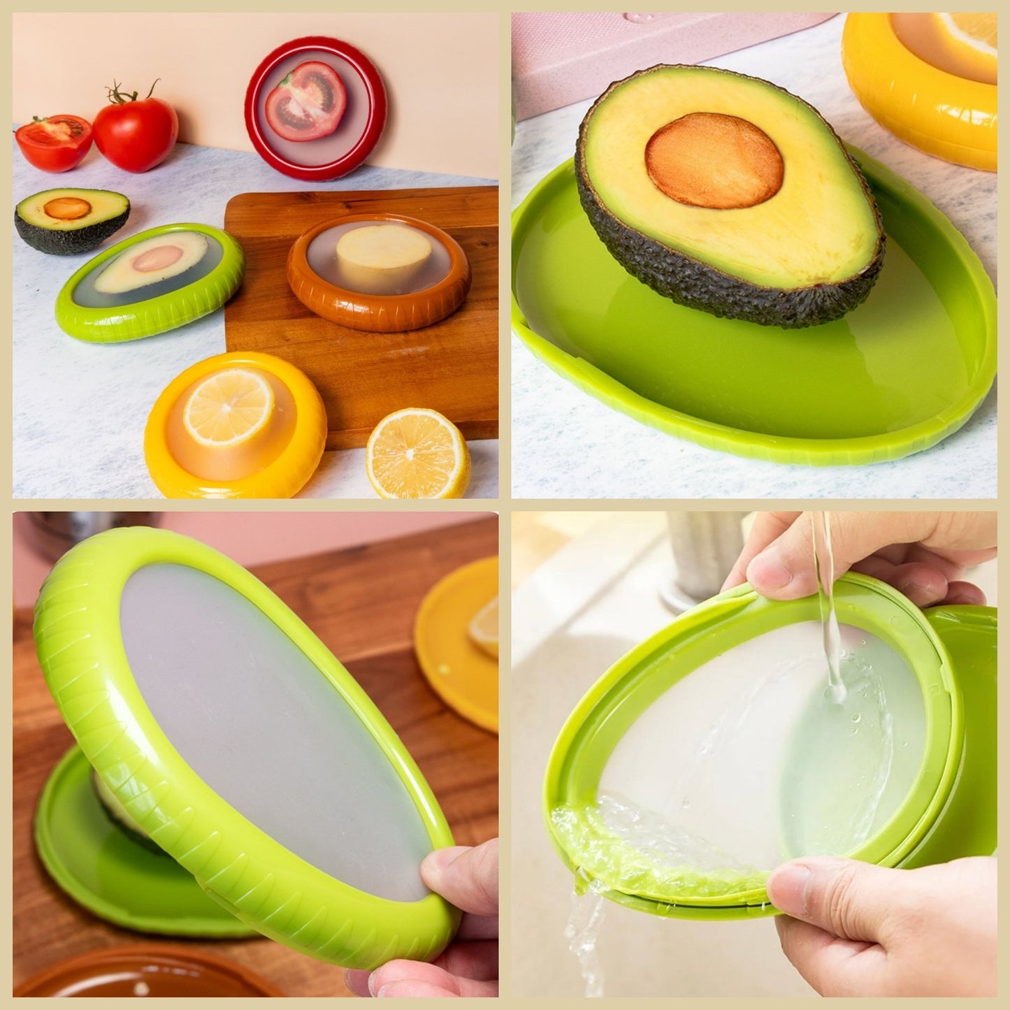 Reusable Antioxidant Fruit Storage Silicone Box