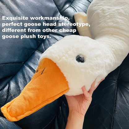 Big White Goose Plushie Pillow