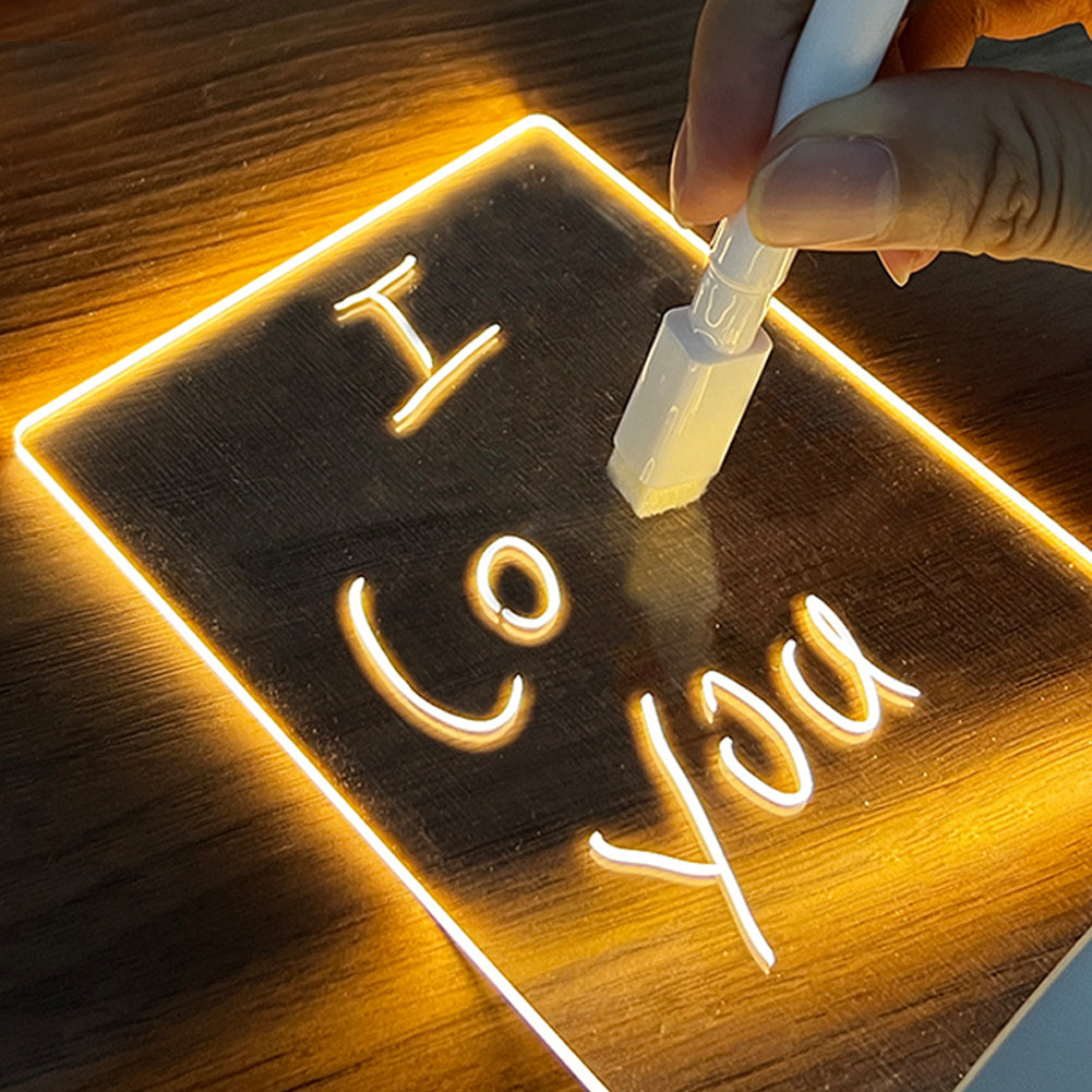 LED Acrylic Message Board with USB Power