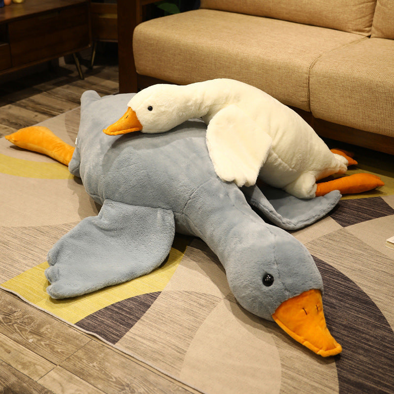 Big White Goose Plushie Pillow