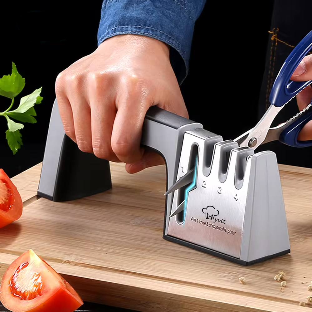 4 in 1 Knife Scissors Sharpener