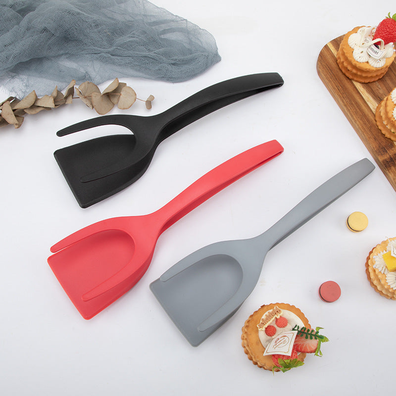 2-in-1 Grip & Flip Spatula Tongs | Versatile Non-Stick