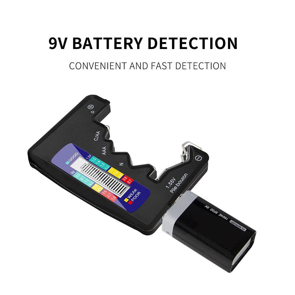 Universal Digital Battery Tester with LCD Display