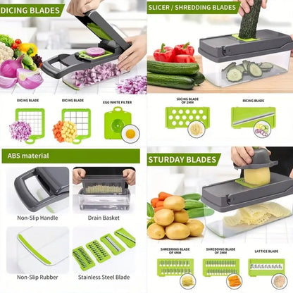 Multifunctional Vegetable Chopper and Slicer