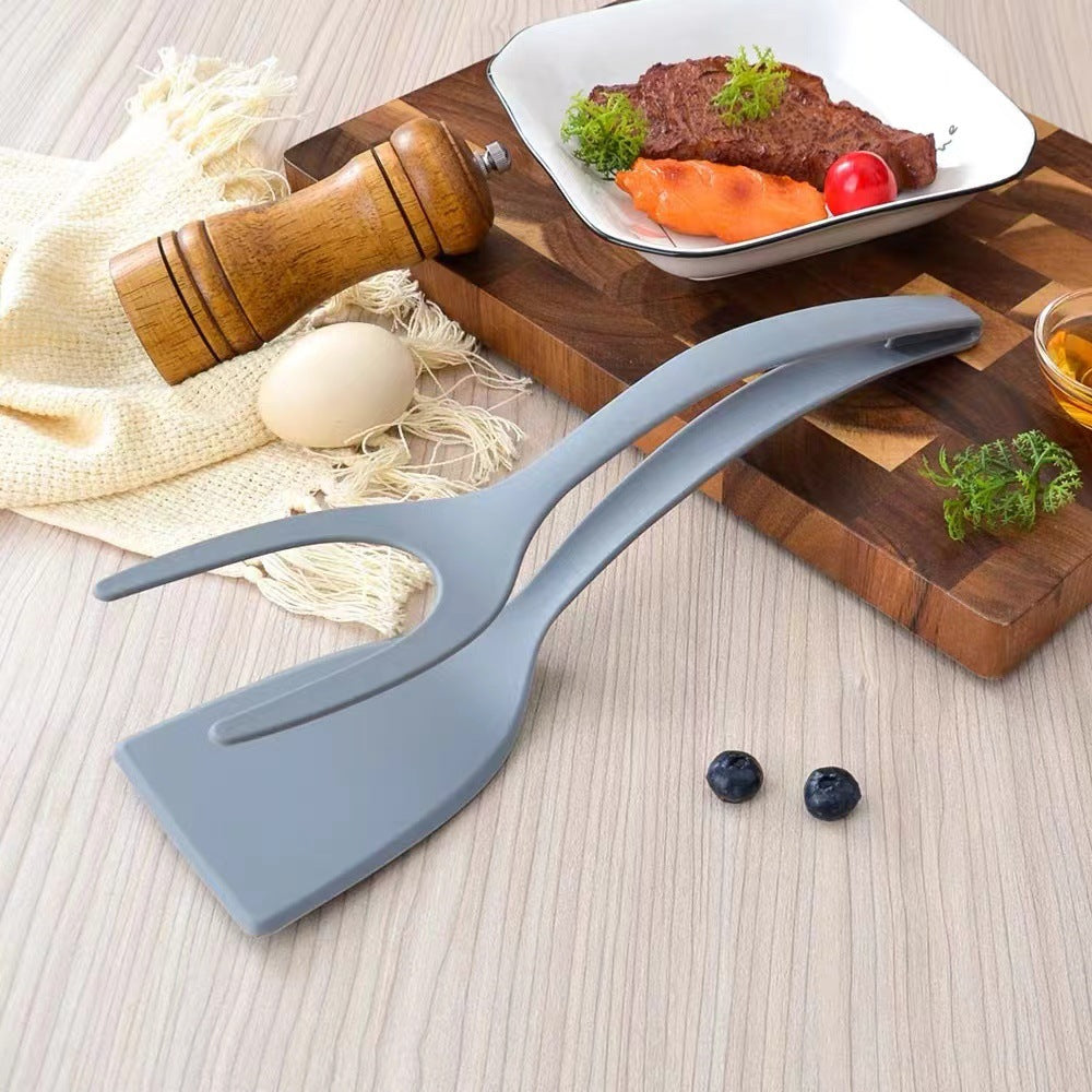 2-in-1 Grip & Flip Spatula Tongs | Versatile Non-Stick