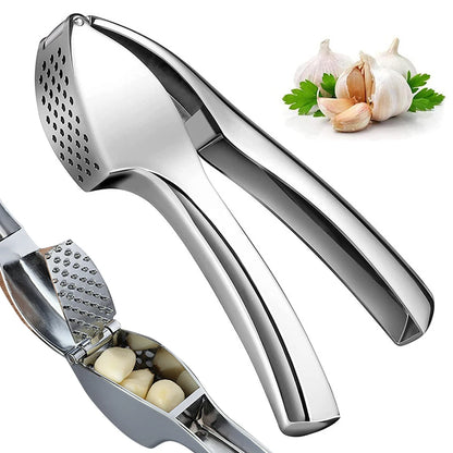 Stainless Steel Garlic Crusher