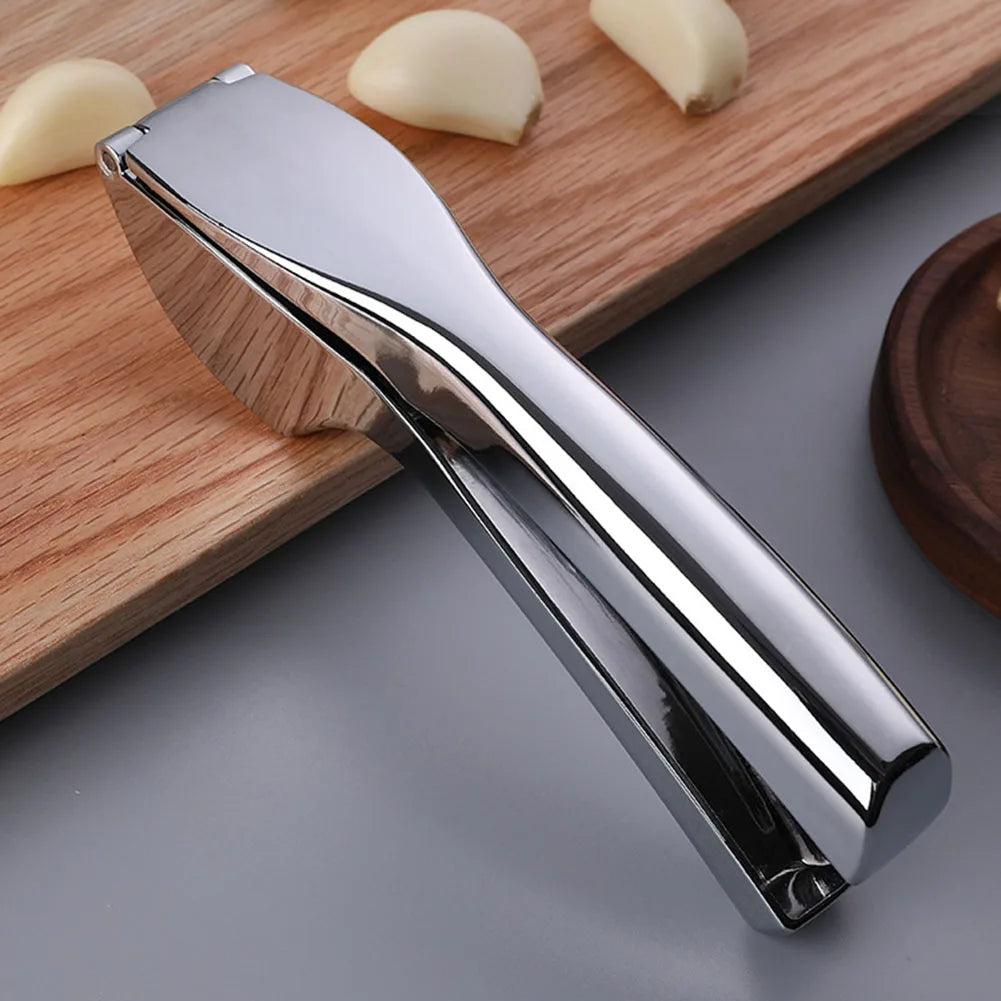 Stainless Steel Garlic Crusher