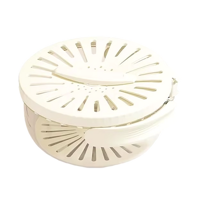 2-in-1 Foldable Fruit Drain Basket with Lid