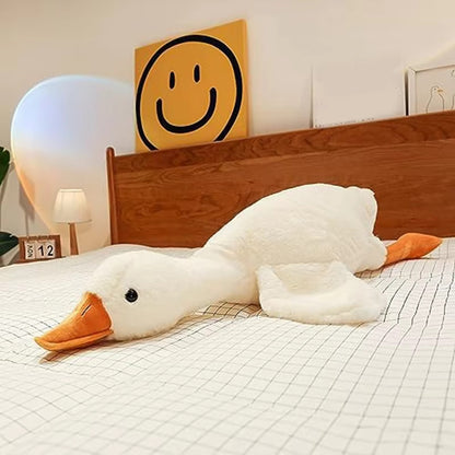 Big White Goose Plushie Pillow