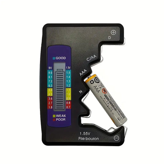 Universal Digital Battery Tester with LCD Display