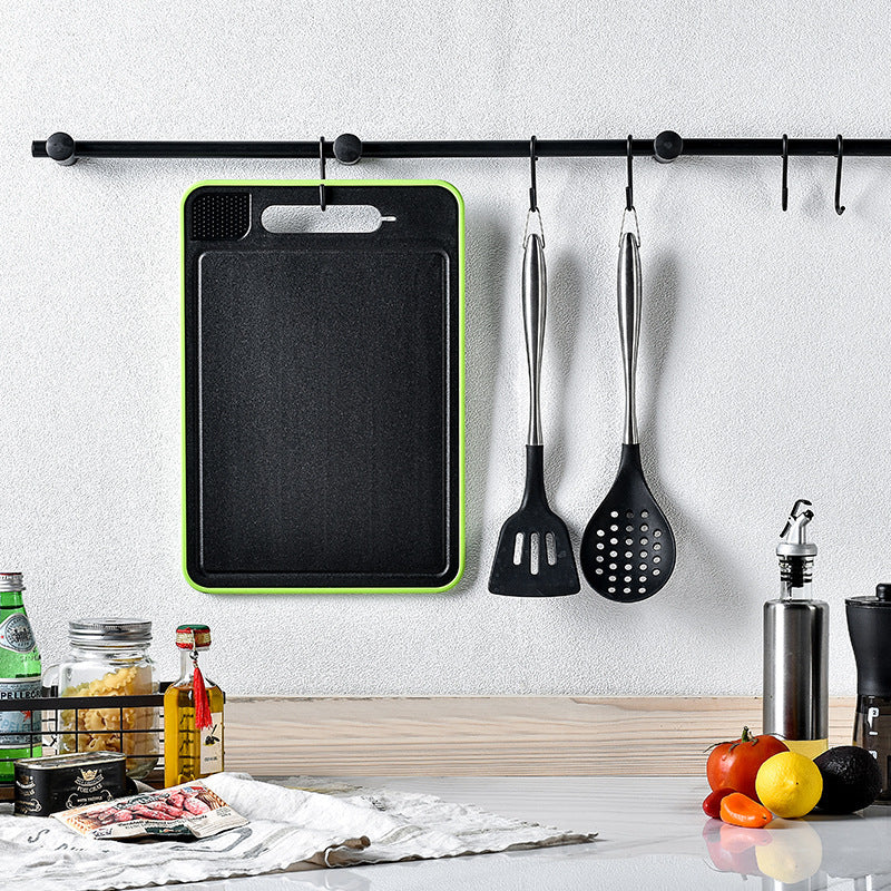 Multifunctional Double-Sided Cutting Board with Defrosting Plate