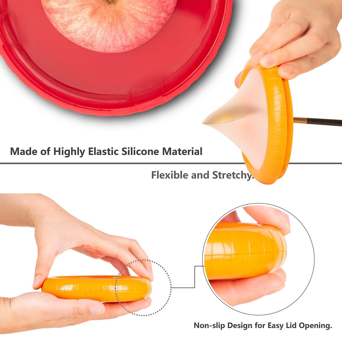 Reusable Antioxidant Fruit Storage Silicone Box