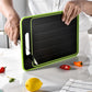 Multifunctional Double-Sided Cutting Board with Defrosting Plate