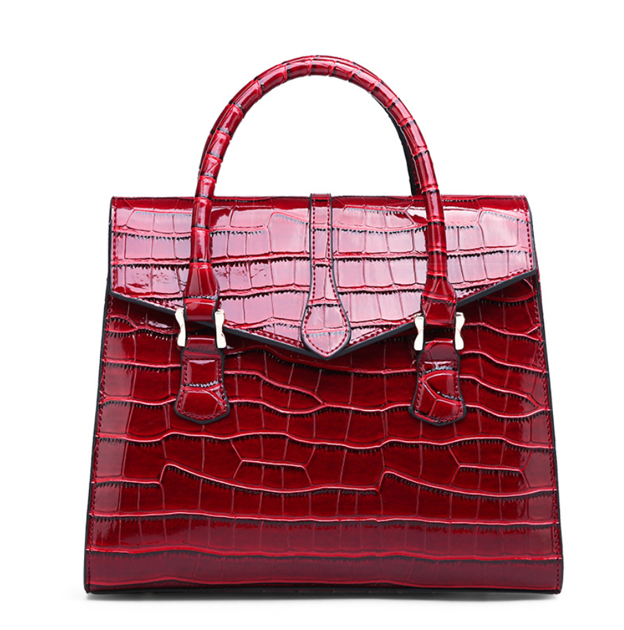 Crocodile Pattern Hand Bag