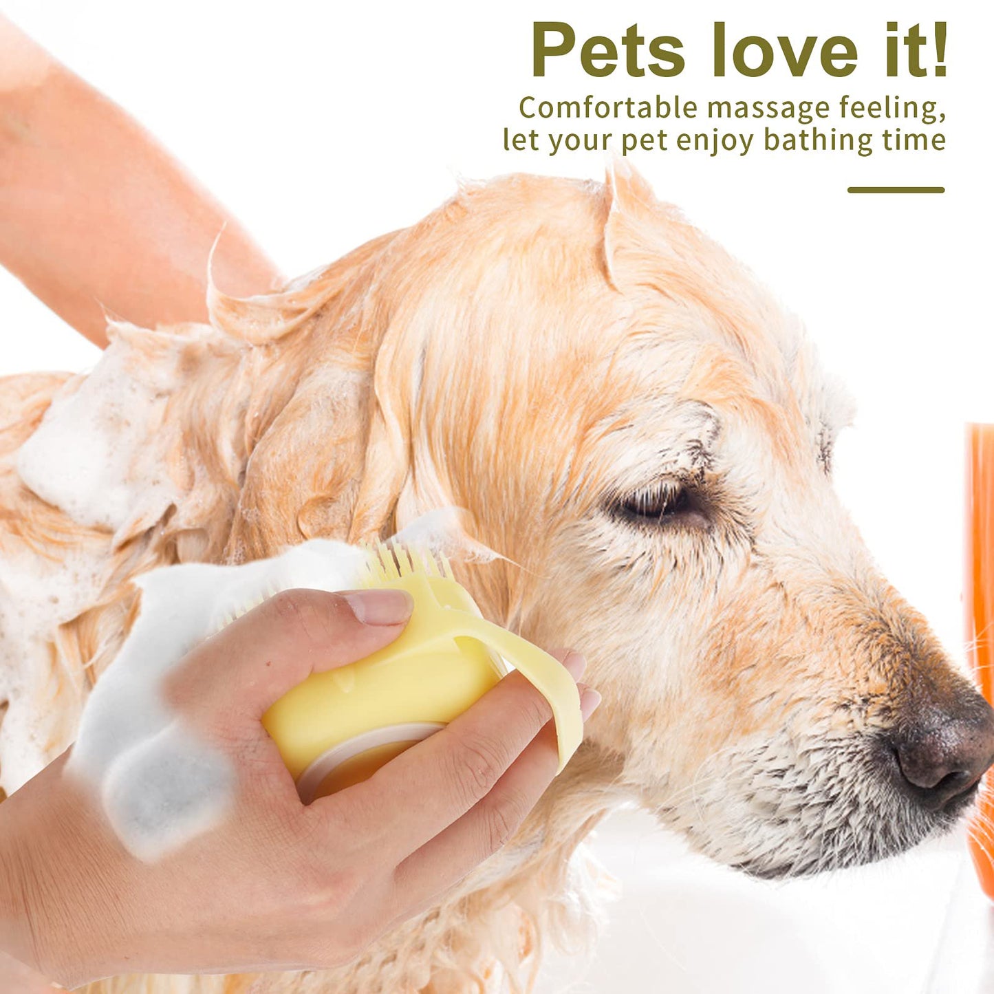 Silicone Adult Baby Pet Bath Brush