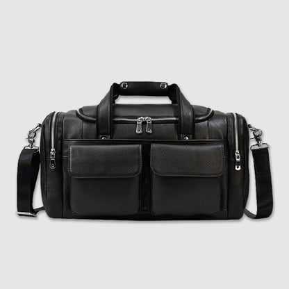 Leather Short Distance Travel Bag