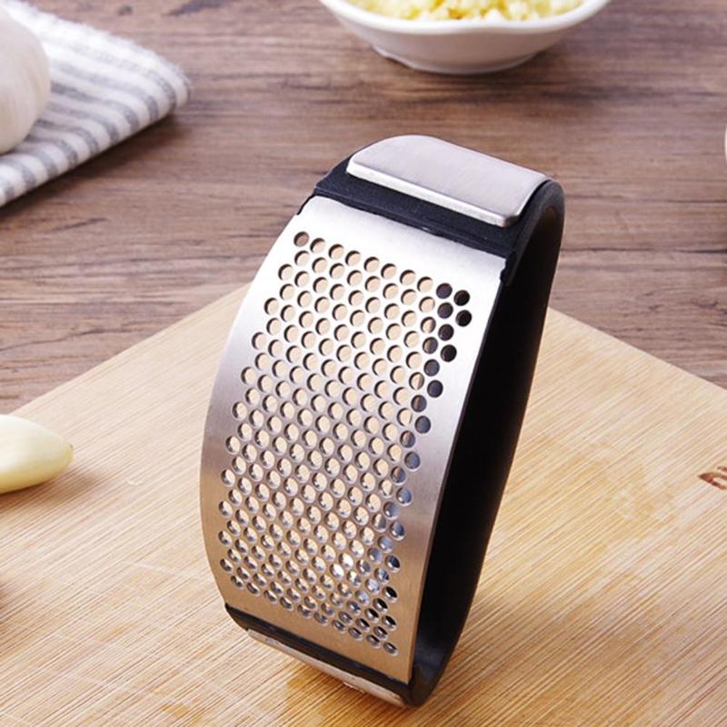 Stainless Steel Garlic Press Ginger