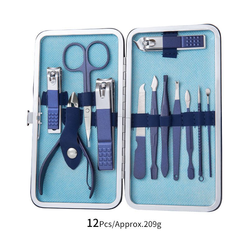 18-piece Manicure Beauty Set Stainless Steel Nail Clippers