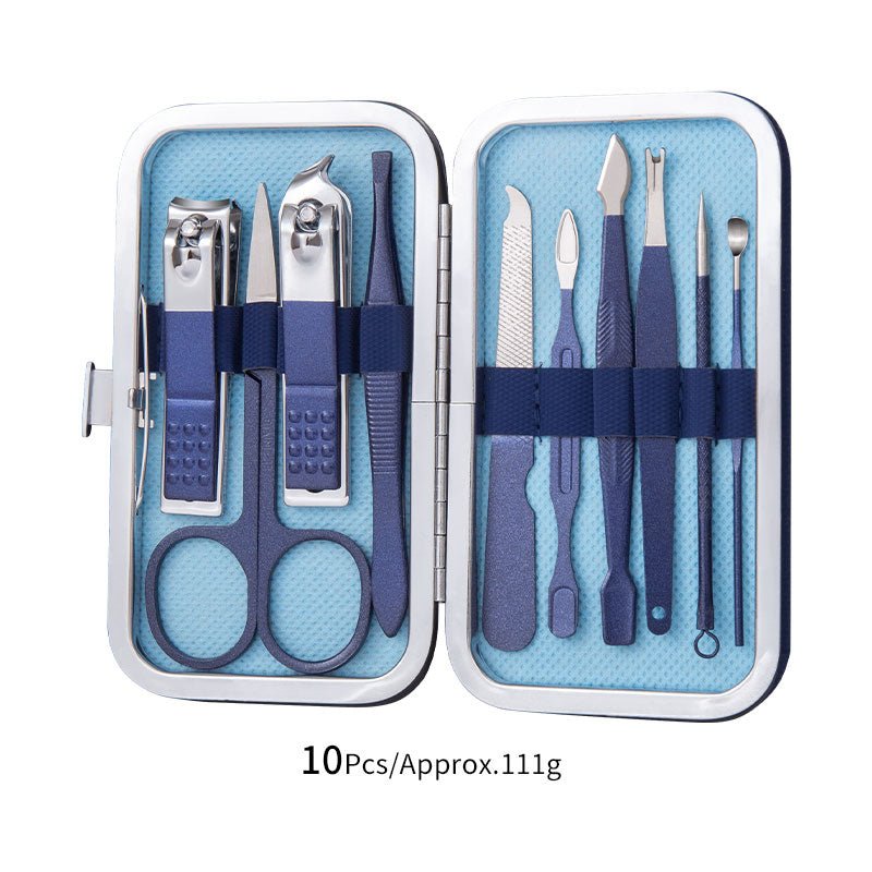 18-piece Manicure Beauty Set Stainless Steel Nail Clippers