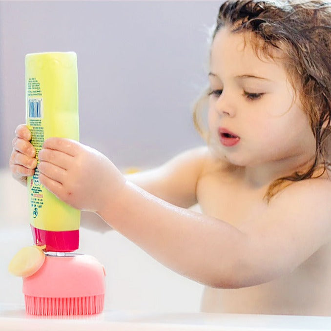 Silicone Adult Baby Pet Bath Brush