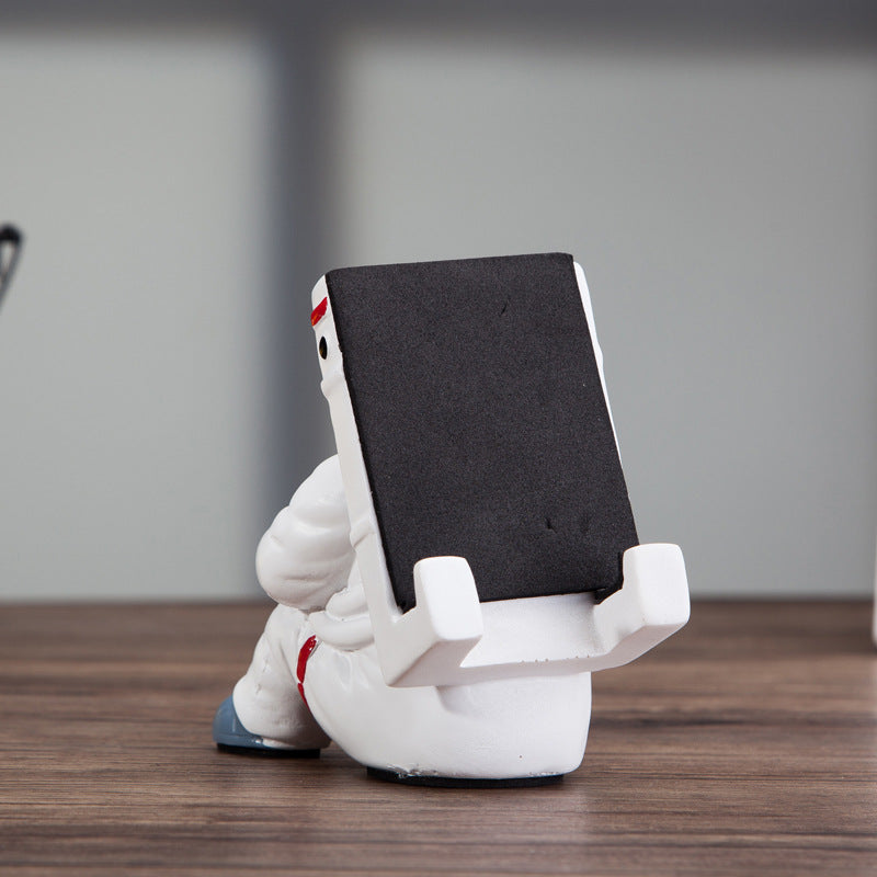 Simple Astronaut Mobile Phone Stand