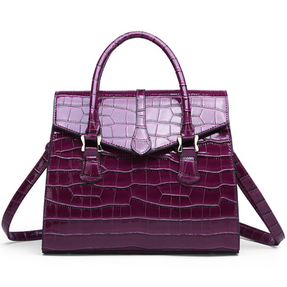 Crocodile Pattern Hand Bag