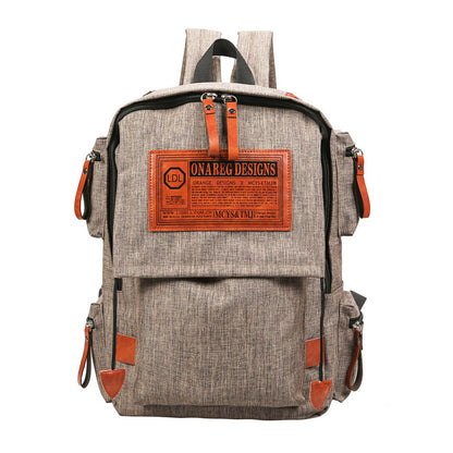 Large Capacity Canvas Backpack