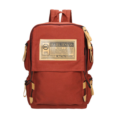 Large Capacity Canvas Backpack