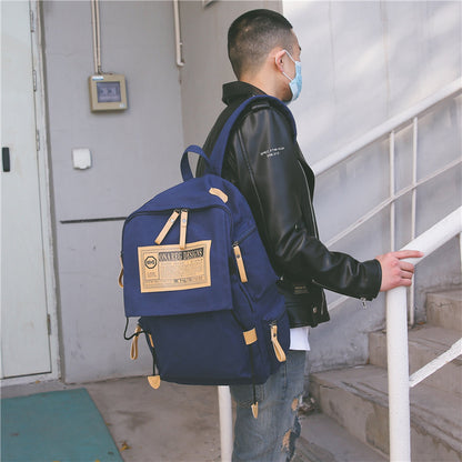 Large Capacity Canvas Backpack