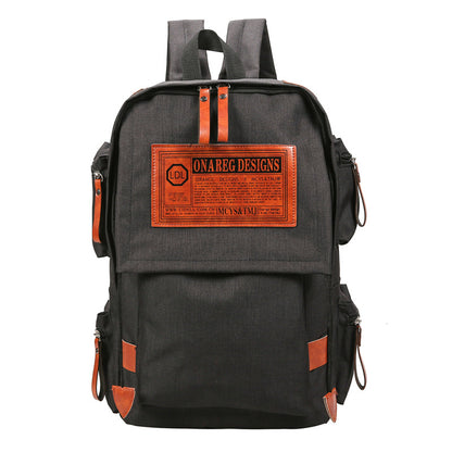 Large Capacity Canvas Backpack