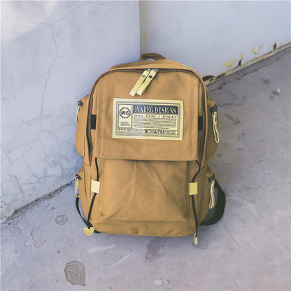 Large Capacity Canvas Backpack