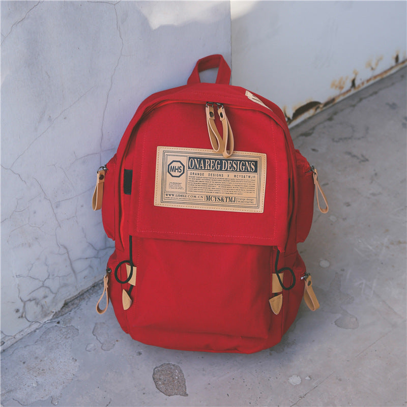 Large Capacity Canvas Backpack