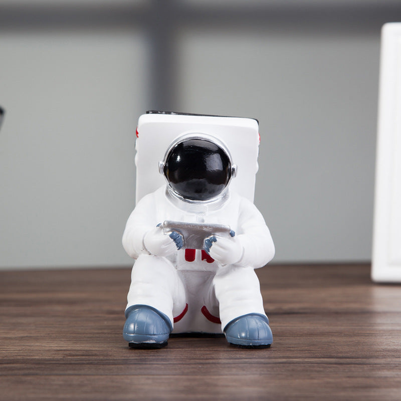 Simple Astronaut Mobile Phone Stand