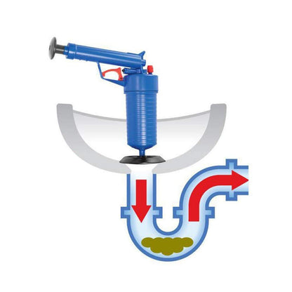 Air Power Drain Blaster Gun High-Pressure