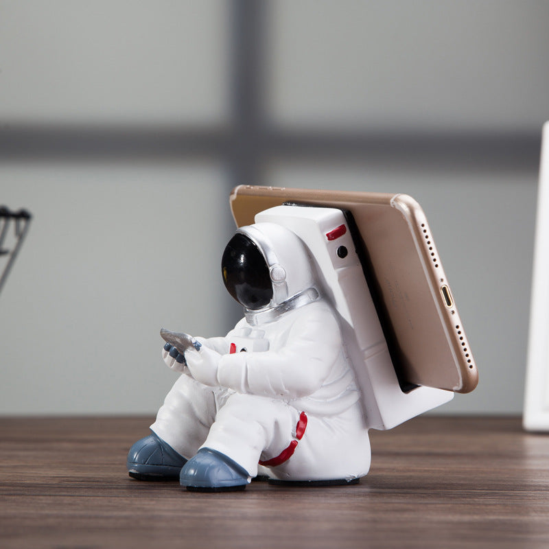 Simple Astronaut Mobile Phone Stand