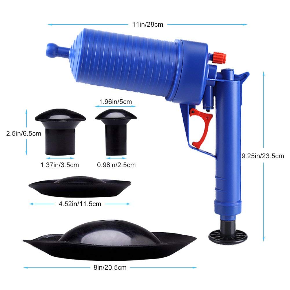 Air Power Drain Blaster Gun High-Pressure