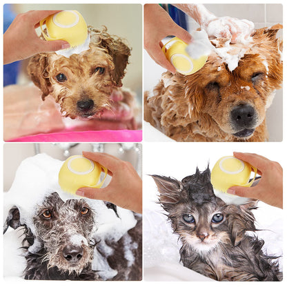 Silicone Adult Baby Pet Bath Brush