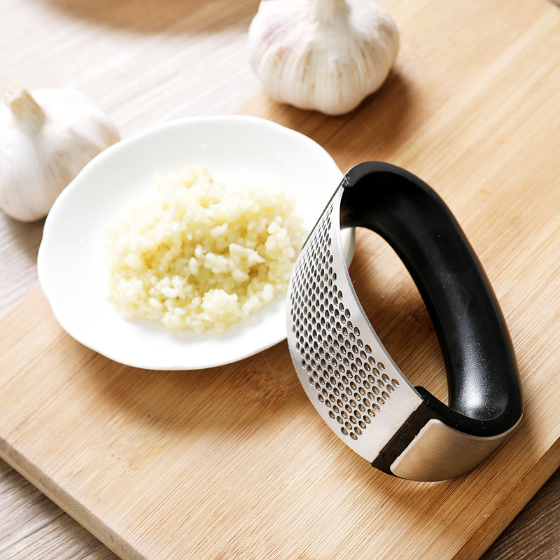 Stainless Steel Garlic Press Ginger