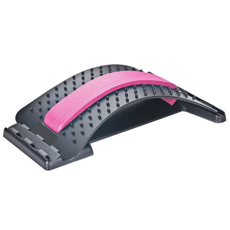 Ergonomic Lumbar Stretcher & Back Massager