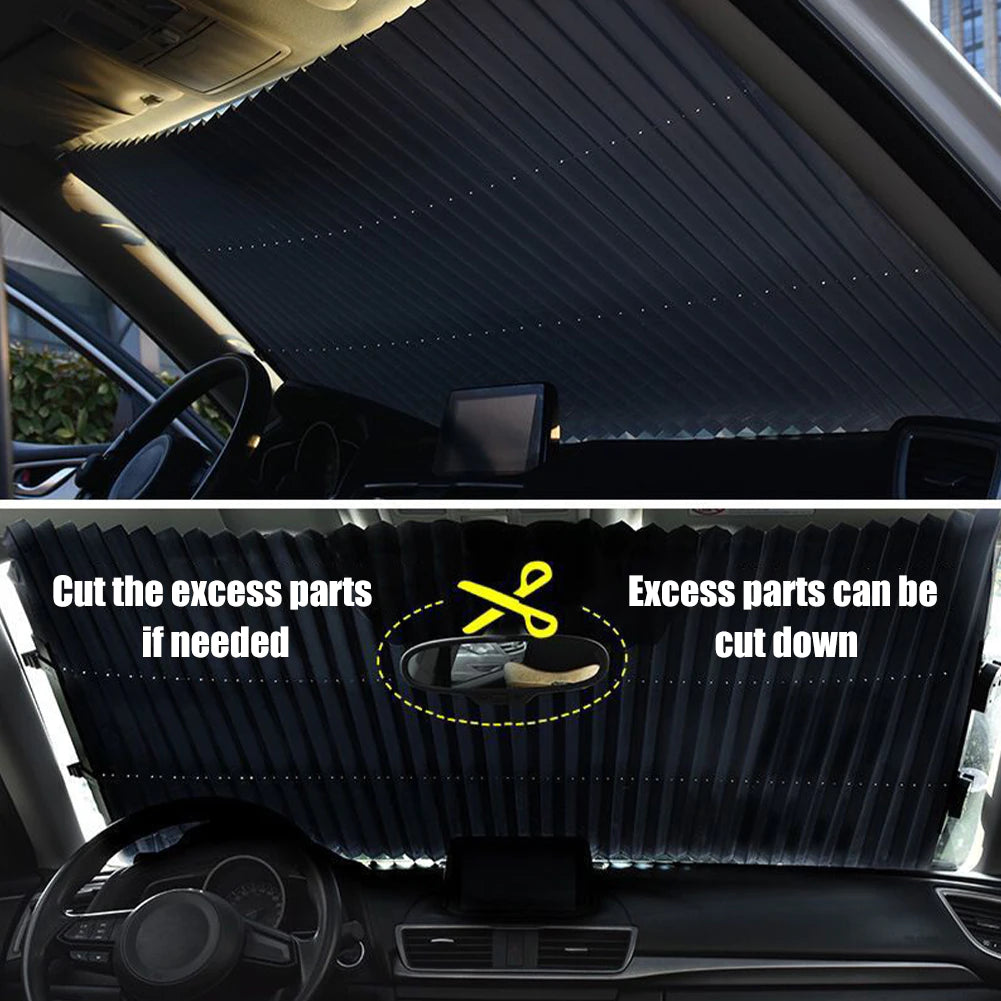 Automatic Telescopic Car Sun Shade Board