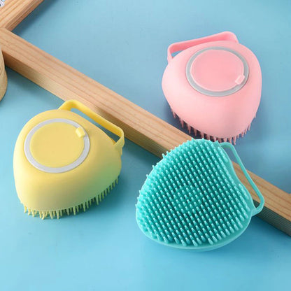 Silicone Adult Baby Pet Bath Brush