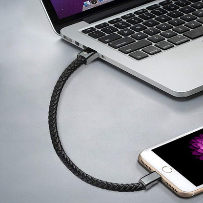 Portable Leather USB Bracelet Charger