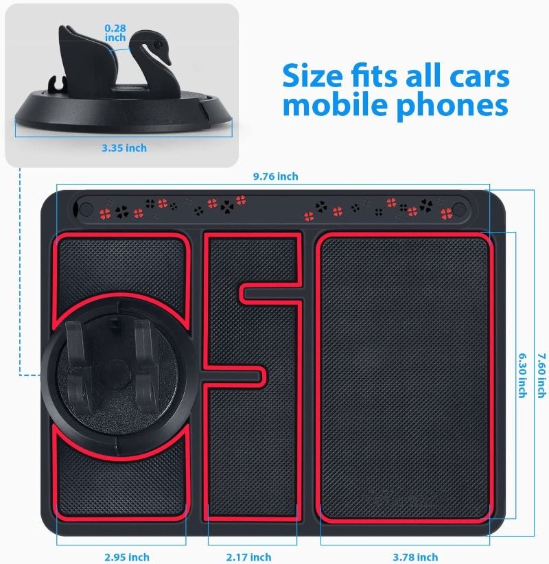 Creative Multifunctional Wear Resistant Car Mat