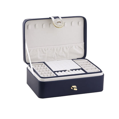 Multi-Layer Large Capacity Portable Jewelry Storage Box