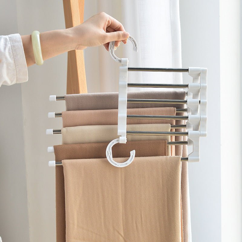 Telescopic Folding Multifunctional Cloth Hanger