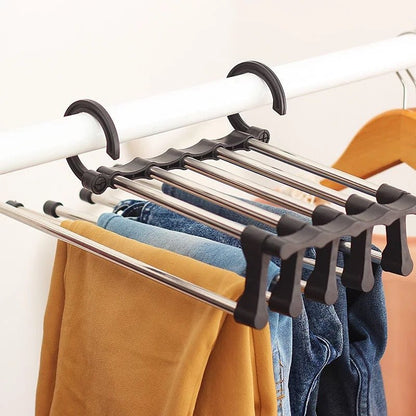 Telescopic Folding Multifunctional Cloth Hanger