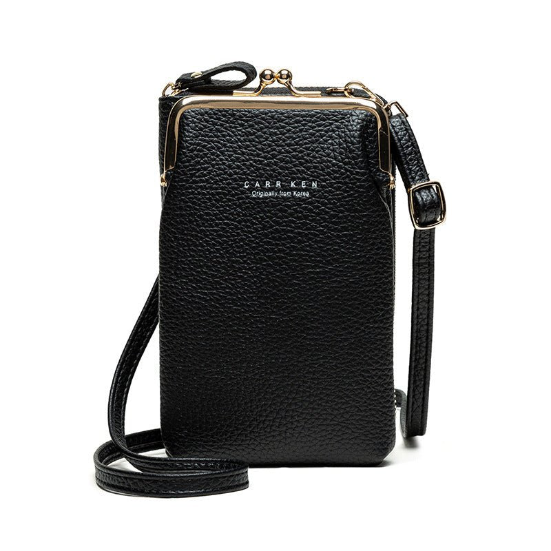 Women's Vertical Shoulder Phone Bag